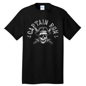 Funny Captain Ron Pirate Gift Design Joke Idea Tall T-Shirt