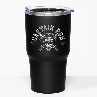 Funny Captain Ron Pirate Gift Design Joke Idea Tumbler