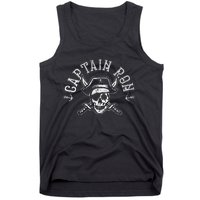 Funny Captain Ron Pirate Gift Design Joke Idea Tank Top