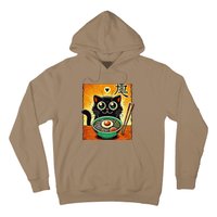 Funny Cat Ramen Graphicjapanese Kawaii Anime Cat Hoodie