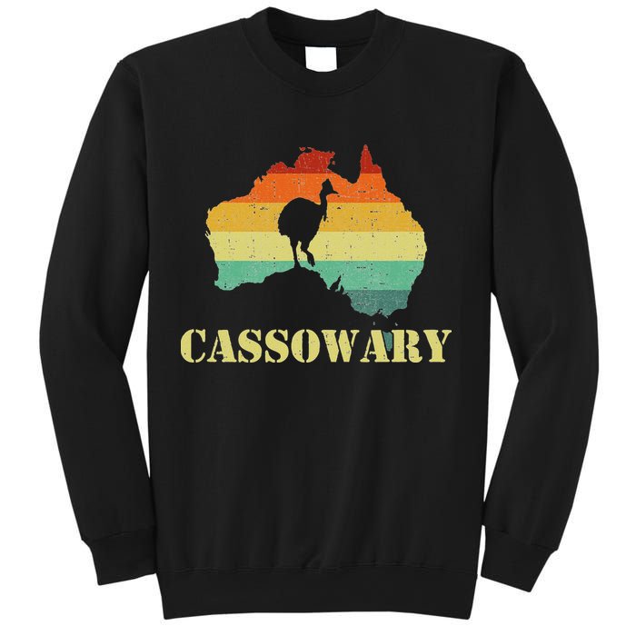 Funny Cassowary Retro Cassowary Sweatshirt