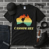 Funny Cassowary Retro Cassowary Tall T-Shirt
