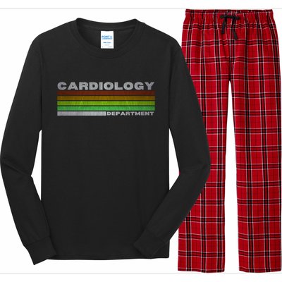 Funny Cardiology Rainbow Cardiologist Heart Surgeon Great Gift Long Sleeve Pajama Set