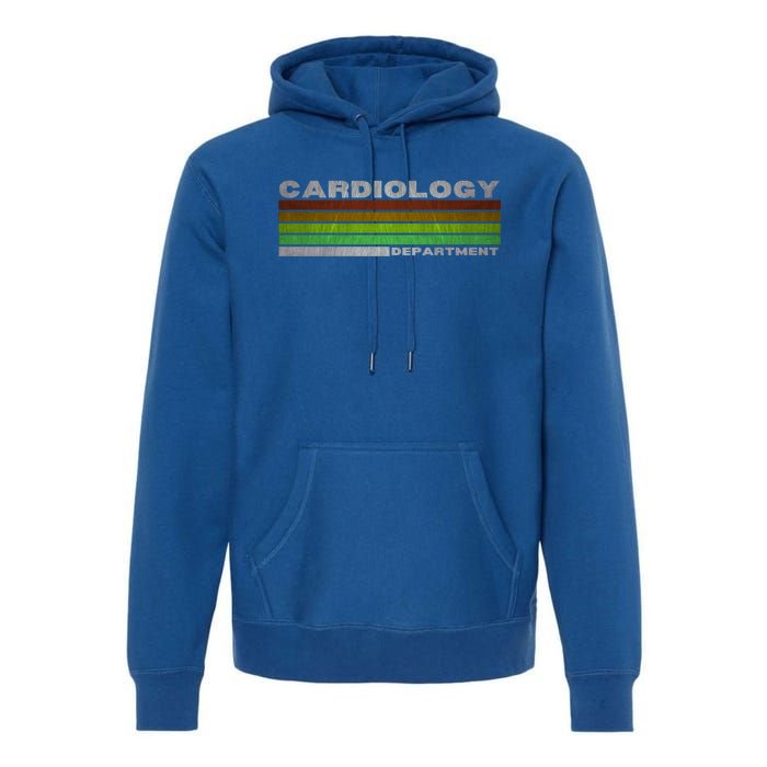 Funny Cardiology Rainbow Cardiologist Heart Surgeon Great Gift Premium Hoodie