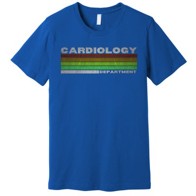 Funny Cardiology Rainbow Cardiologist Heart Surgeon Great Gift Premium T-Shirt