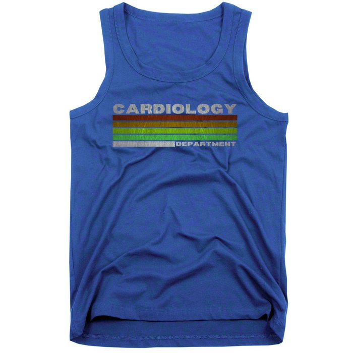 Funny Cardiology Rainbow Cardiologist Heart Surgeon Great Gift Tank Top