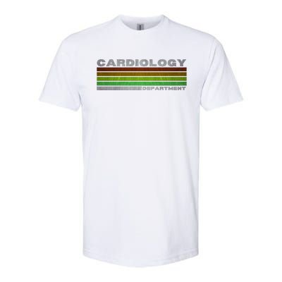 Funny Cardiology Rainbow Cardiologist Heart Surgeon Great Gift Softstyle CVC T-Shirt