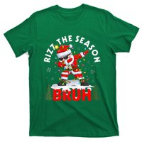 Funny Christmas Rizz Mas Santa Xmas Rizz The Season Bruh T-Shirt