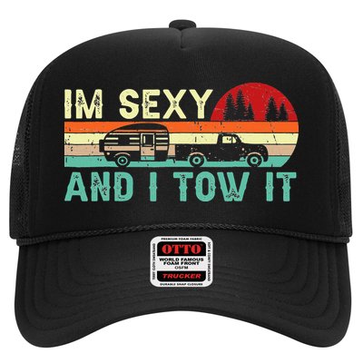 Funny Camping RV Im Sexy And I Tow It RV Camper Trucker Hat