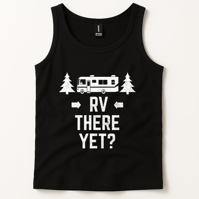 Funny Camping RV There Yet Class A Motorhome Tank Top