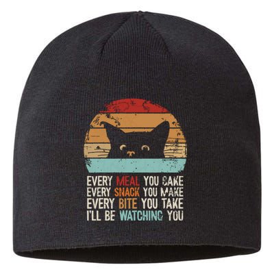 Funny Cat Retro Cat Owner Cat Humor Cat Lover Cat Sustainable Beanie