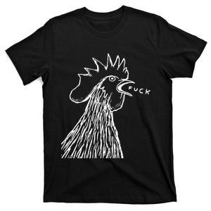 Funny Chicken Rooster Saying Fuck T-Shirt