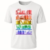 Funny Colorful Rainbow Library Cats Performance Shirt