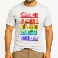 Funny Colorful Rainbow Library Cats Performance Shirt