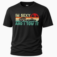 Funny Camping Rv Im Sexy And I Tow It Rv Camper Performance Shirt