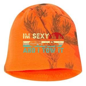 Funny Camping Rv Im Sexy And I Tow It Rv Camper Kati - Camo Knit Beanie