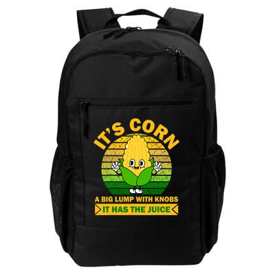 Funny Corn Retro Vintage It Has The Juice It’s Corn Backpack