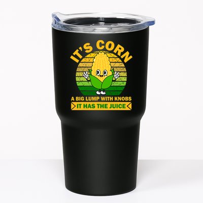 Funny Corn Retro Vintage It Has The Juice It’s Corn Tumbler