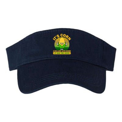 Funny Corn Retro Vintage It Has The Juice It’s Corn Visor