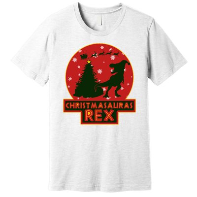 Funny Christmasaurus Rex Premium T-Shirt