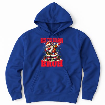 Funny Christmas Rizzmas Santa Xmas Rizz The Season Bruh Meaningful Gift Hoodie