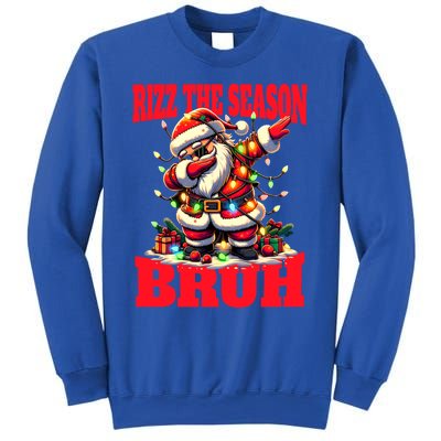 Funny Christmas Rizzmas Santa Xmas Rizz The Season Bruh Meaningful Gift Sweatshirt