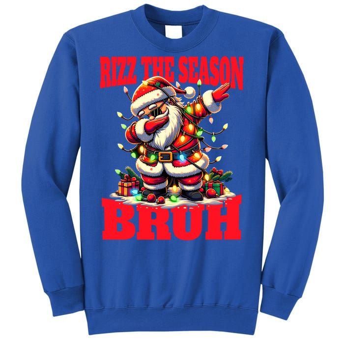 Funny Christmas Rizzmas Santa Xmas Rizz The Season Bruh Meaningful Gift Sweatshirt