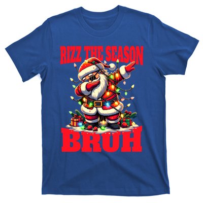 Funny Christmas Rizzmas Santa Xmas Rizz The Season Bruh Meaningful Gift T-Shirt