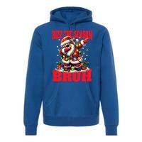 Funny Christmas Rizzmas Santa Xmas Rizz The Season Bruh Meaningful Gift Premium Hoodie