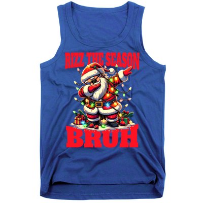 Funny Christmas Rizzmas Santa Xmas Rizz The Season Bruh Meaningful Gift Tank Top