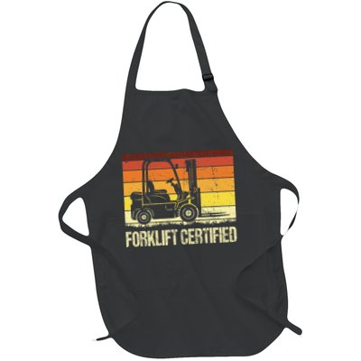 Forklift Certified Retro Forklift Operator Forklift Driver Apron