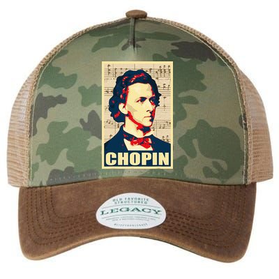 Frederic Chopin Retro Propaganda Legacy Tie Dye Trucker Hat