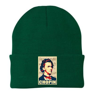 Frederic Chopin Retro Propaganda Knit Cap Winter Beanie