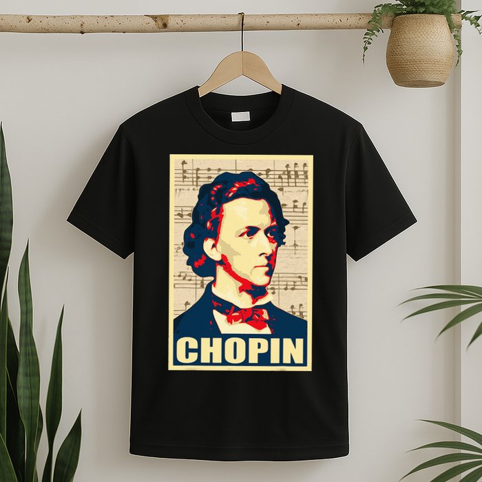 Frederic Chopin Retro Propaganda T-Shirt
