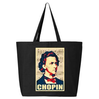 Frederic Chopin Retro Propaganda 25L Jumbo Tote