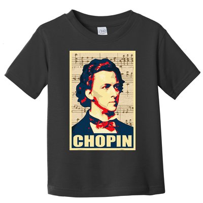 Frederic Chopin Retro Propaganda Toddler T-Shirt