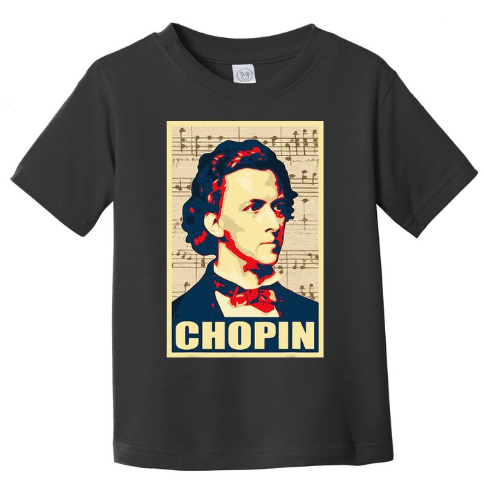 Frederic Chopin Retro Propaganda Toddler T-Shirt