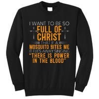 Funny Christian Religious Servant Of God Faithful Jesus Tall Sweatshirt