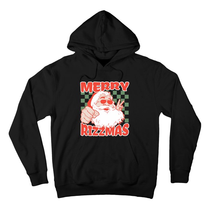 Funny Christmas Rizz Meme Merry Rizzmas For Trendy Hoodie