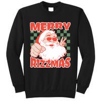 Funny Christmas Rizz Meme Merry Rizzmas For Trendy Sweatshirt