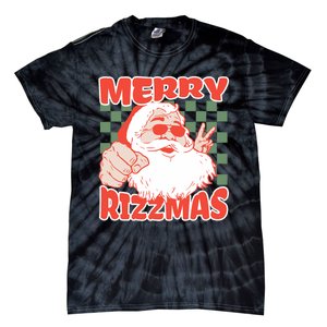 Funny Christmas Rizz Meme Merry Rizzmas For Trendy Tie-Dye T-Shirt