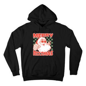 Funny Christmas Rizz Meme Merry Rizzmas For Trendy Tall Hoodie