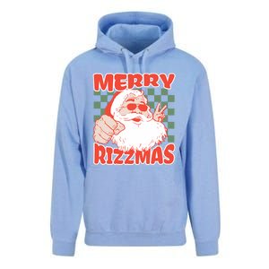 Funny Christmas Rizz Meme Merry Rizzmas For Trendy Unisex Surf Hoodie