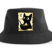 Funny Cat Ra Japanese Kawaii Anime Cat Sustainable Bucket Hat