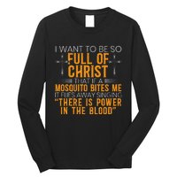 Funny Christian Religious Servant Of God Faithful Jesus Long Sleeve Shirt