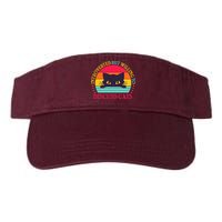 Funny Cute Retro Introverted But Willing To Discuss Cats Visor