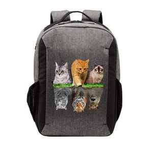 Fun Cat Reflection Gift Design Idea Cute Gift Vector Backpack