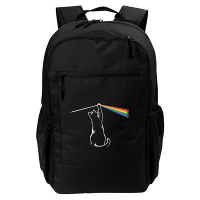 Funny Cat Rock Music Gift Funny Cat Backpack