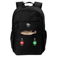 Fih Calling Remind Me Message Decline Accept Phone Call Fish Backpack