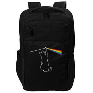 Funy Cat Rock Music Impact Tech Backpack